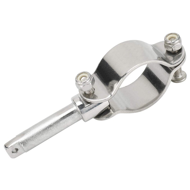 NovelBee 2 Pack of 316 Stainless Steel Clamp on Oarlocks or Rowlocks,1-5/8" Tube ;5.3" Length - Image 4